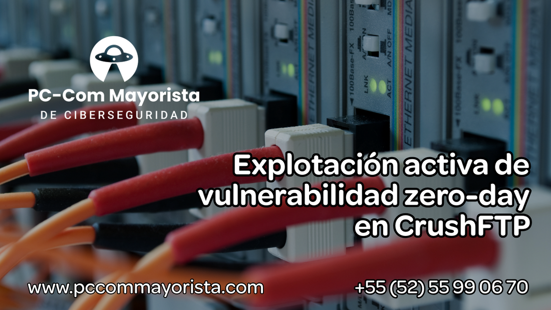 CrushFTP expuesto: nueva vulnerabilidad crítica afecta a miles