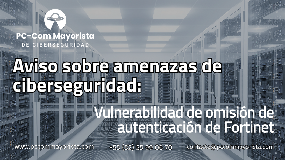 Aviso sobre amenazas de ciberseguridad: