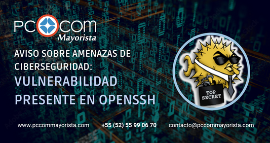 Aviso sobre amenazas de ciberseguridad: