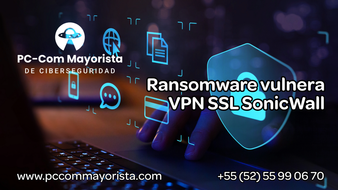 ¡Alerta crítica! Ransomware Akira vulnera VPN SSL de SonicWall